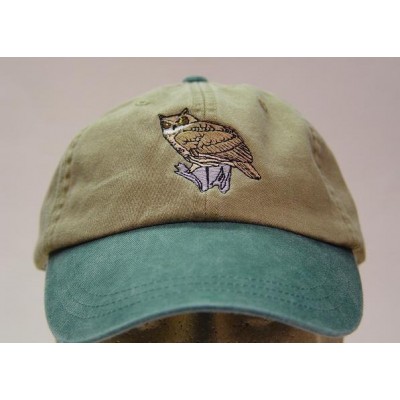HORNED OWL WILDLIFE BIRD HAT MEN WOMEN BASEBALL CAP Price Embroidery Apparel  eb-82432739